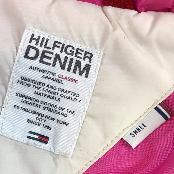 Hilfiger Denim Authentic Classic Apparel Tommy Hilfiger 80s Vintage Crop Jacket - Picture 6 of 10